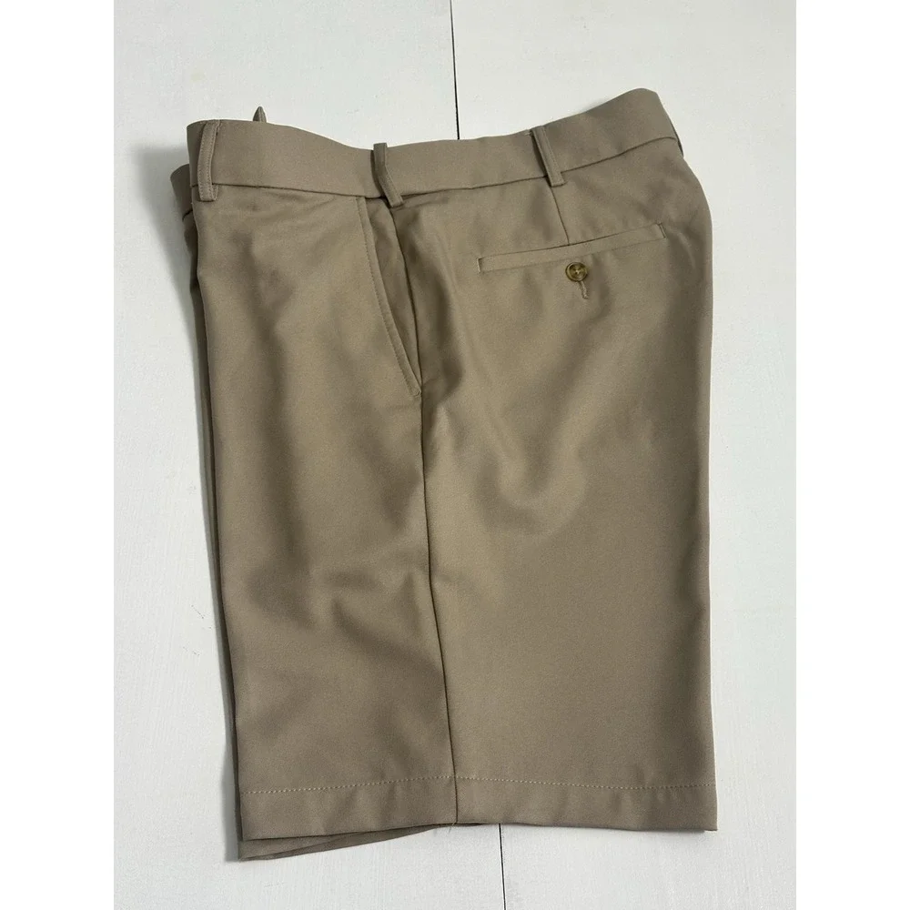PGA‎ Tour Men's Golf Bermuda Lightweight Shorts Tan/Beige Size 34